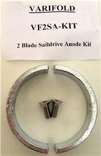 Bruntons Varifold VF2SA-KIT 2 Bladed Saildrive Anode Kit