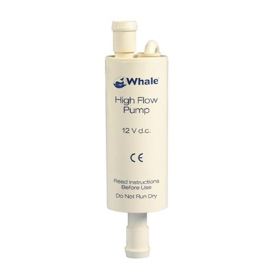 Whale High Flow Inline Booster Pump 14LPM 12V. W-GP1692