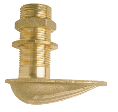 Vetus Brass Water Scoop, WCAP3/8