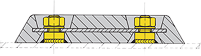 Vetus Anode Connection Kit For Steel Hulls, ( Price Per Piece ). ZKITS