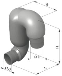 Gooseneck dimensions