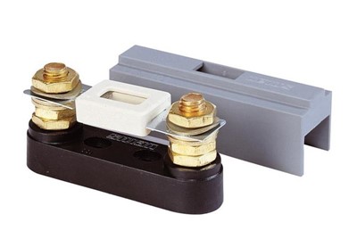 Vetus Strip Fuse Holder, Type C20 Including Cover, Suitable For  Fuses 40-500AMP. ZEHC100