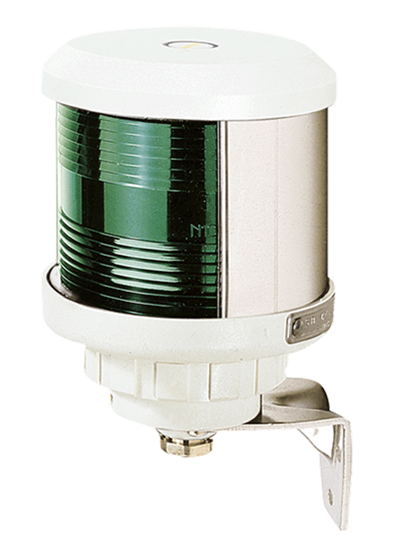 Vetus All Round, Green Base Mounting Light With White Coloured Housing. RG35VWIT 