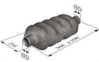 Dimmensions for Exhaust muffler
