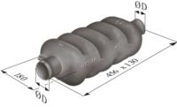 Exhaust Muffler dimensions